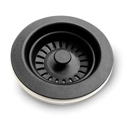 Odpływ Nylon Black manualny bez przelewu - Syfony i odpływy - Zlewozmywaki ceramiczne SystemCeram