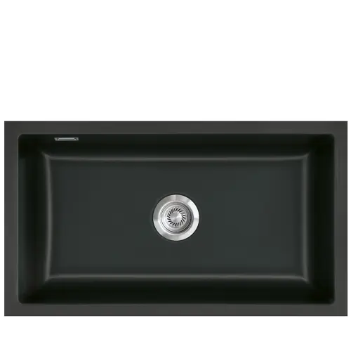 Mera 80 U/g Nigra 87 zlewozmywak ceramiczny PROMO - 1 komora - Zlewozmywaki ceramiczne SystemCeram