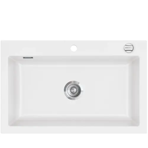 Mera 80 Polar 13 zlewozmywak ceramiczny PROMO - 1 komora - Zlewozmywaki ceramiczne SystemCeram