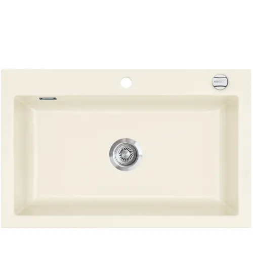 Mera 80 Jasmin 19 zlewozmywak ceramiczny PROMO - 1 komora - Zlewozmywaki ceramiczne SystemCeram