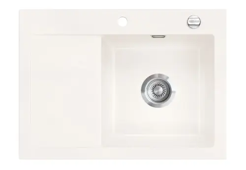 Mera 70 Polar 13 Prawa Komora zlewozmywak ceramiczny PROMO - 1 komora z ociekaczem - Zlewozmywaki ceramiczne SystemCeram